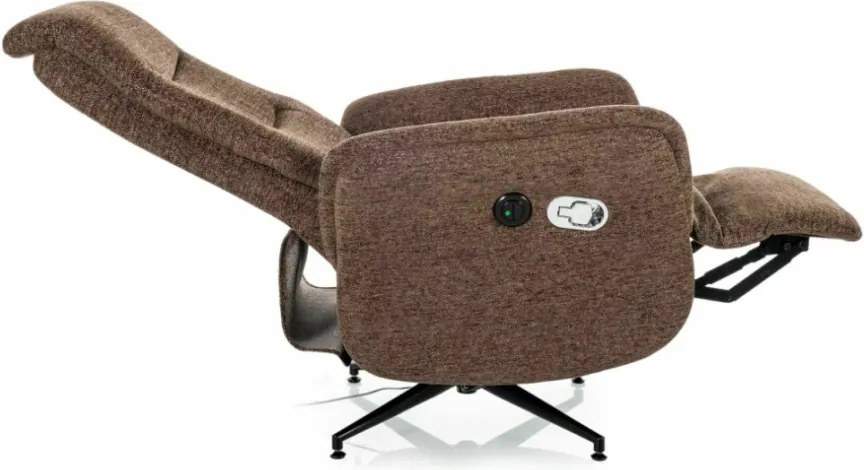 Nestor Raven 360 fokban forgatható relax fotel cappuccino