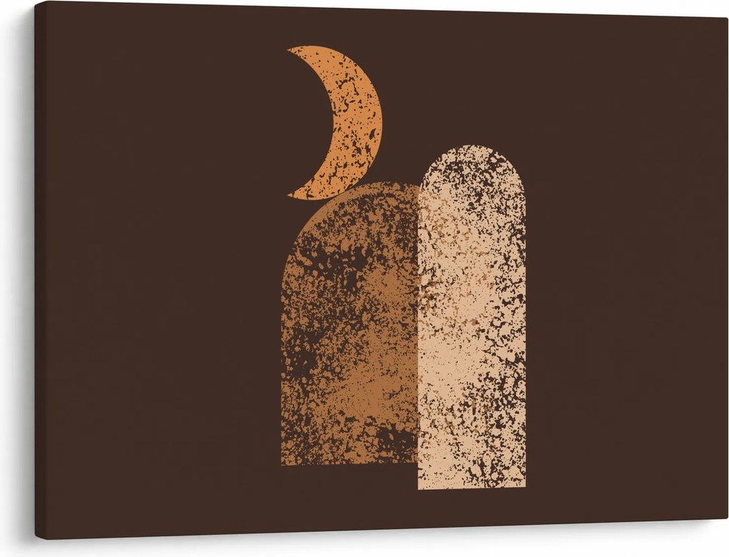 Kép - Narancssárga ívek N⁰2 (70x50 cm)