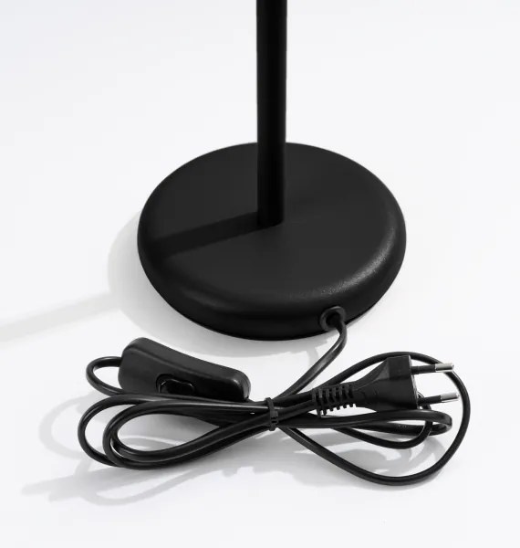 Sollux SL.1586 - Asztali lámpa KARBON 1xGU10/10W/230V fekete