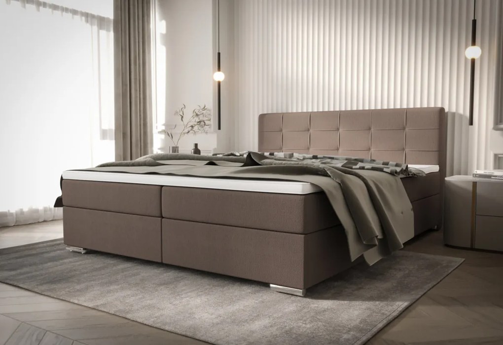 SARINA 3 kárpitozott ágy, 180x200, cosmic 16