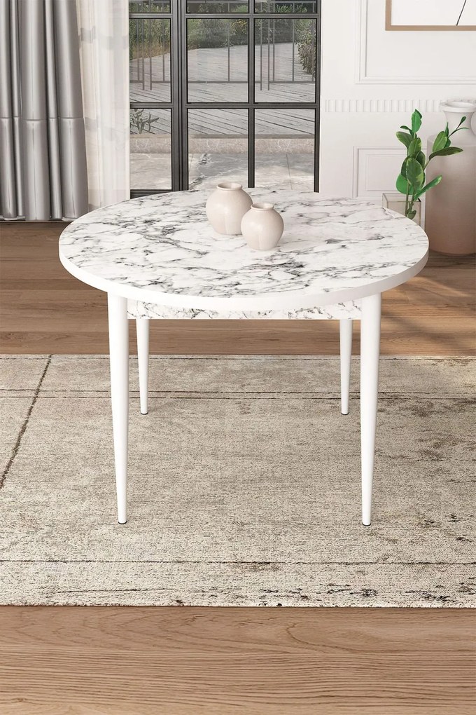 Tor - White Marble, White