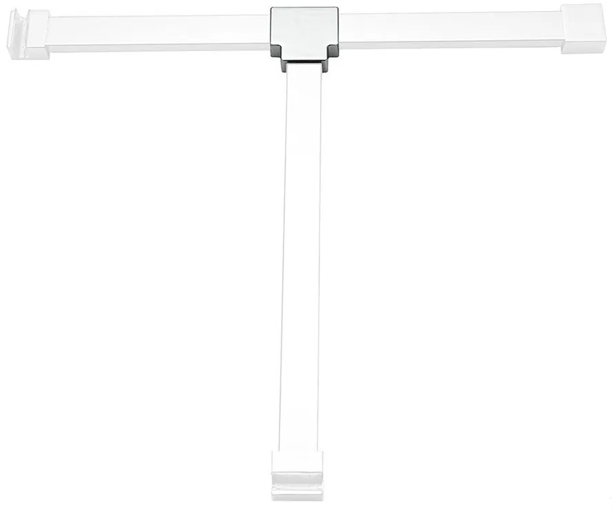 Zuhanyfal távtartóhoz T-idom