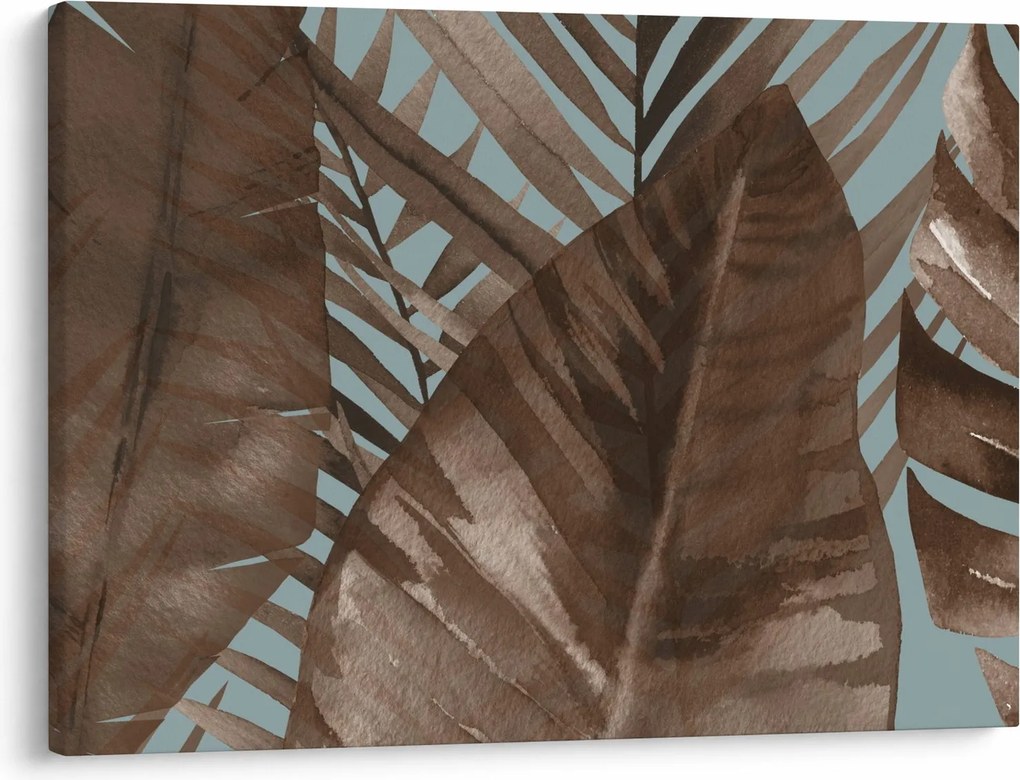 Kép - Pálma levél, akvarell (70x50 cm)