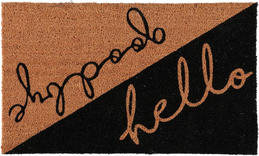 Lábtörlő 45 X 75 CM Barna Otthoni Használatra