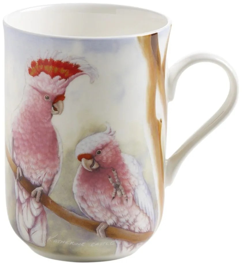 Porcelán bögre 330 ml Cockatoos – Maxwell &amp; Williams