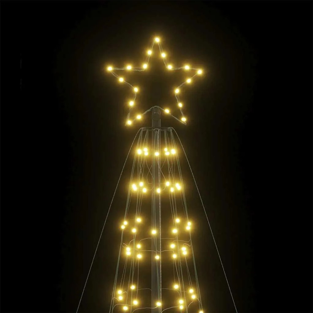 meleg fehér LED karácsonyfa tüskékkel 1534 LED 500 cm