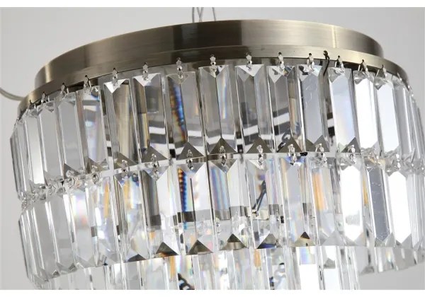 Searchlight 61321-4AB - Mennyezeti lámpa EMPIRE 4xE14/60W/230V IP44