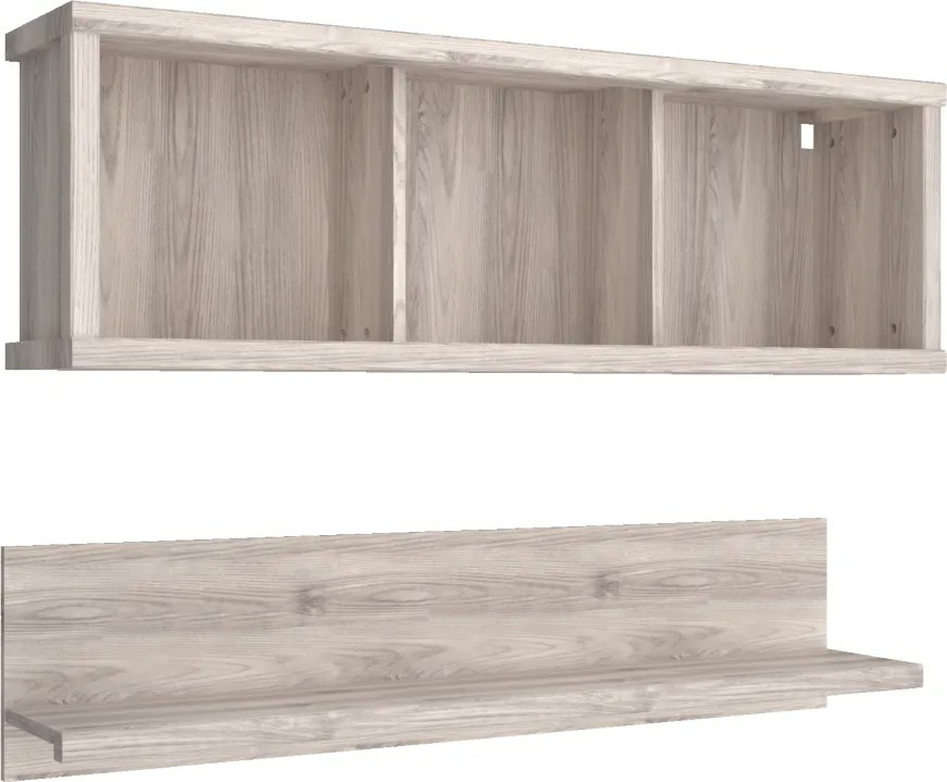 Fali polc 120, nairobi gesztenye, JESI NEW