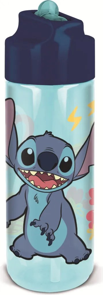 Disney Lilo és Stitch, A csillagkutya Palms Hydro tritan műanyag szívószálas kulacs 540 ml