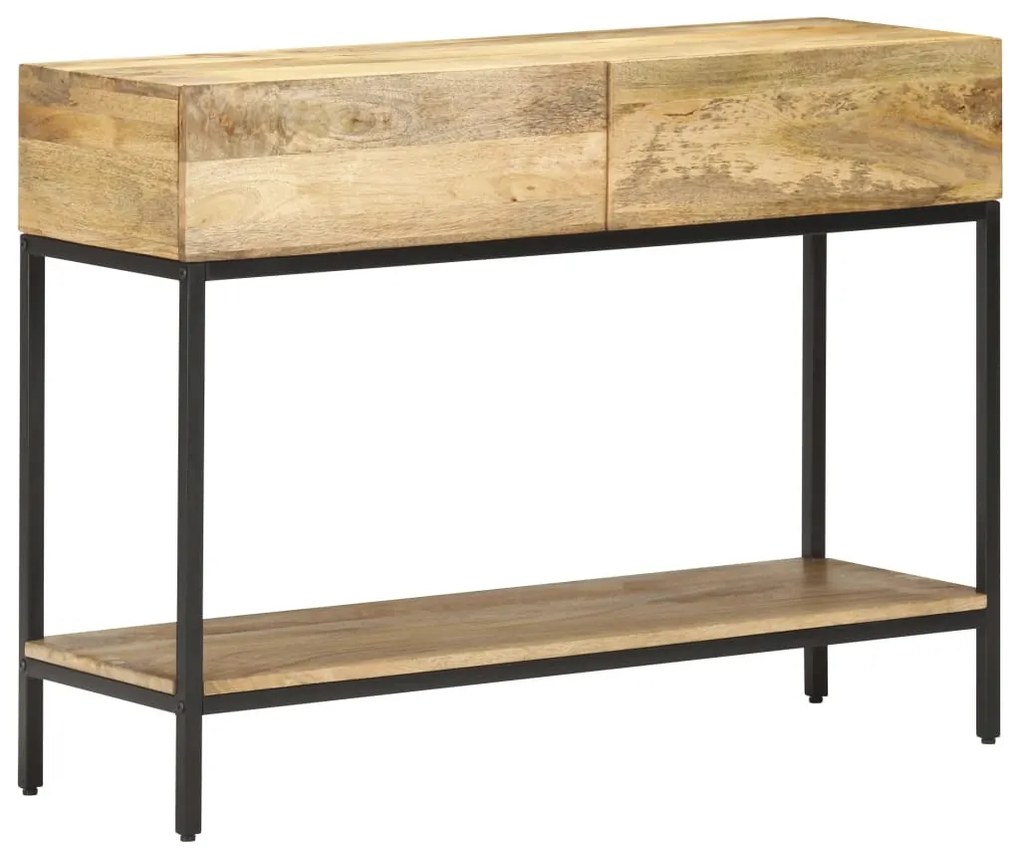 tömör mangófa tálalóasztal 100 x 35 x 76 cm