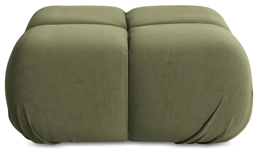 Világoszöld bársony moduláris lábtartó Lokua – Makamii