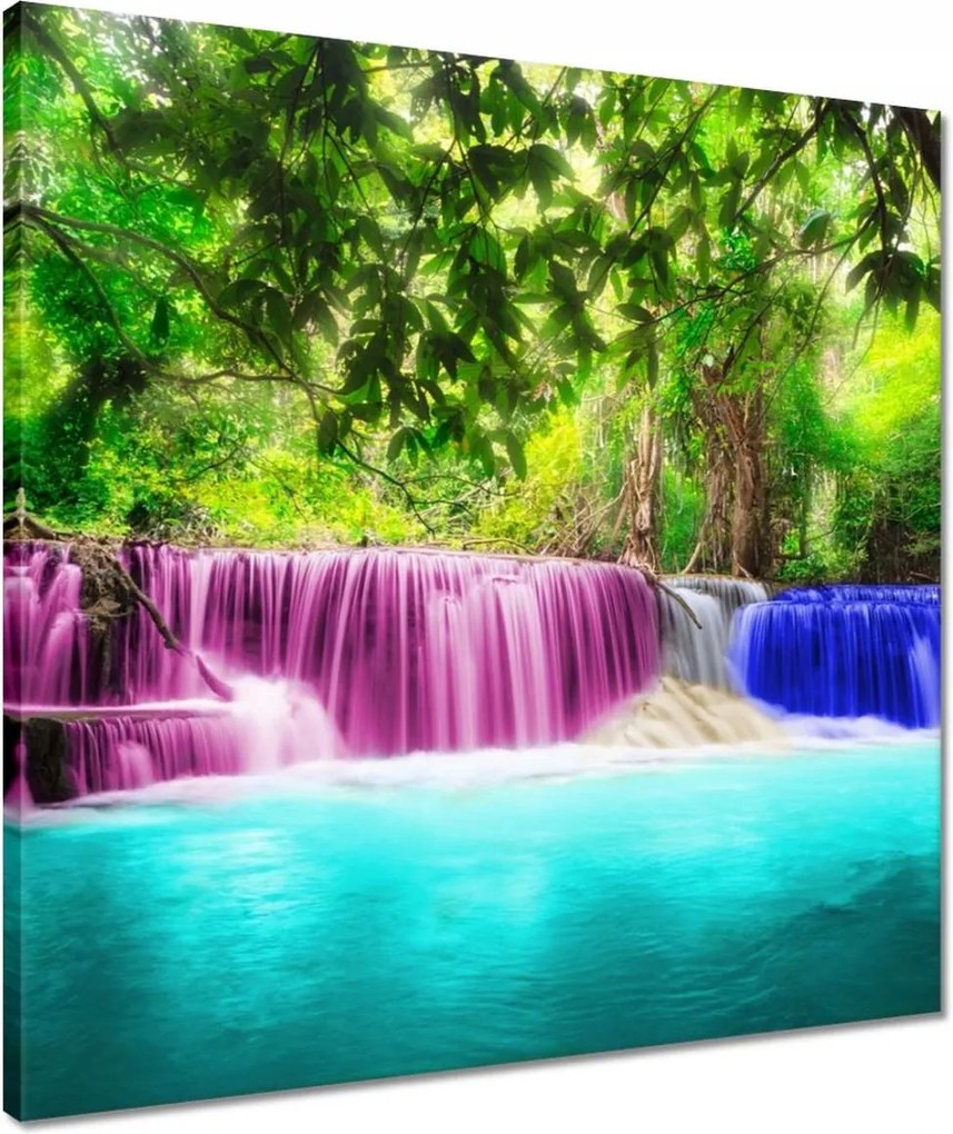 Vászonkép 50x50 Színes thaiföldi