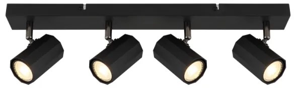 Globo 57918-4B - Spotlámpa JAMES 4xGU10/25W/230V fekete
