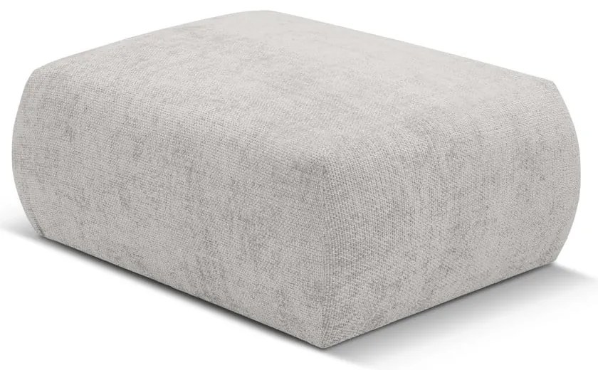 Világosszürke puff Matera – Cosmopolitan Design