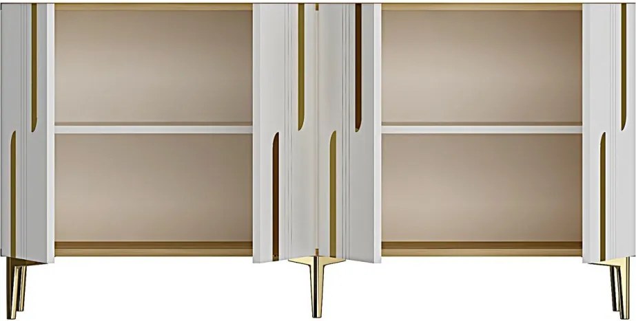 Nota 150 - Sapphire Oak, White, Gold
