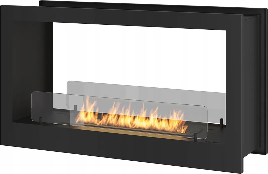 Biokandalló Kétoldalas fekete 2SIDE 900mm üveggel