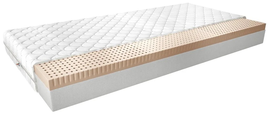 Latex matrac moska 180x200 medicott silver matrac, fehér