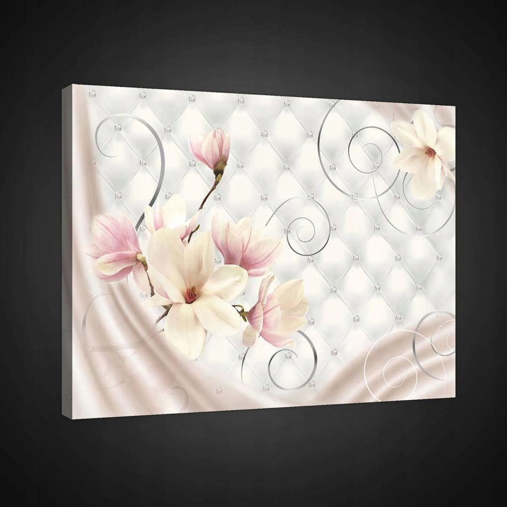 Magnólia virág vászonkép