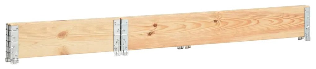 Tömör fenyőfa magaságyás 50 x 150 cm