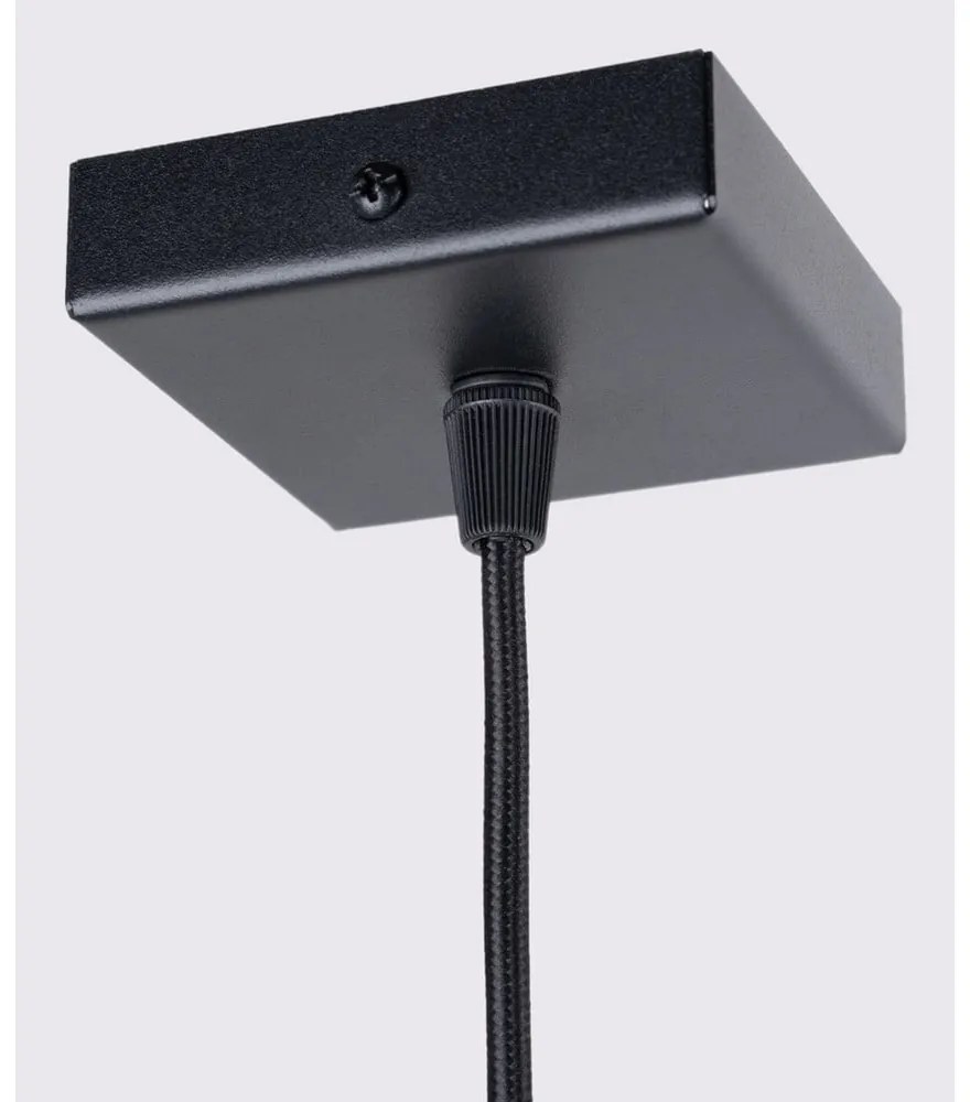 Fekete függőlámpa Gleam – Sollux