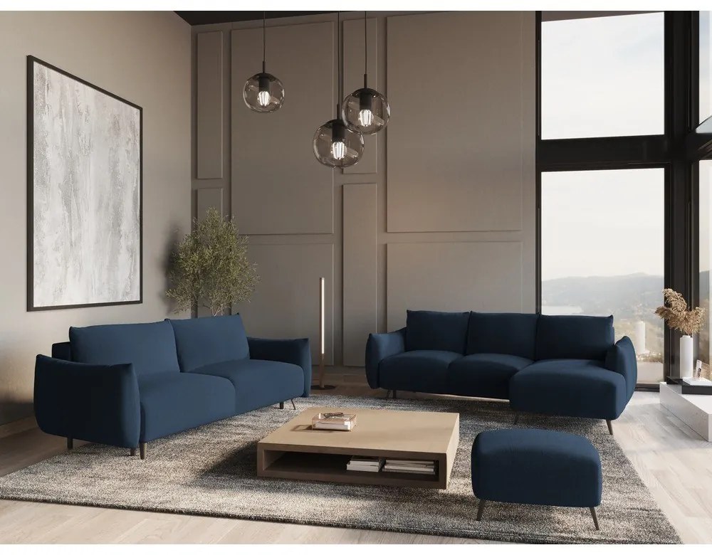 Kék kanapé 230 cm Malie – Makamii