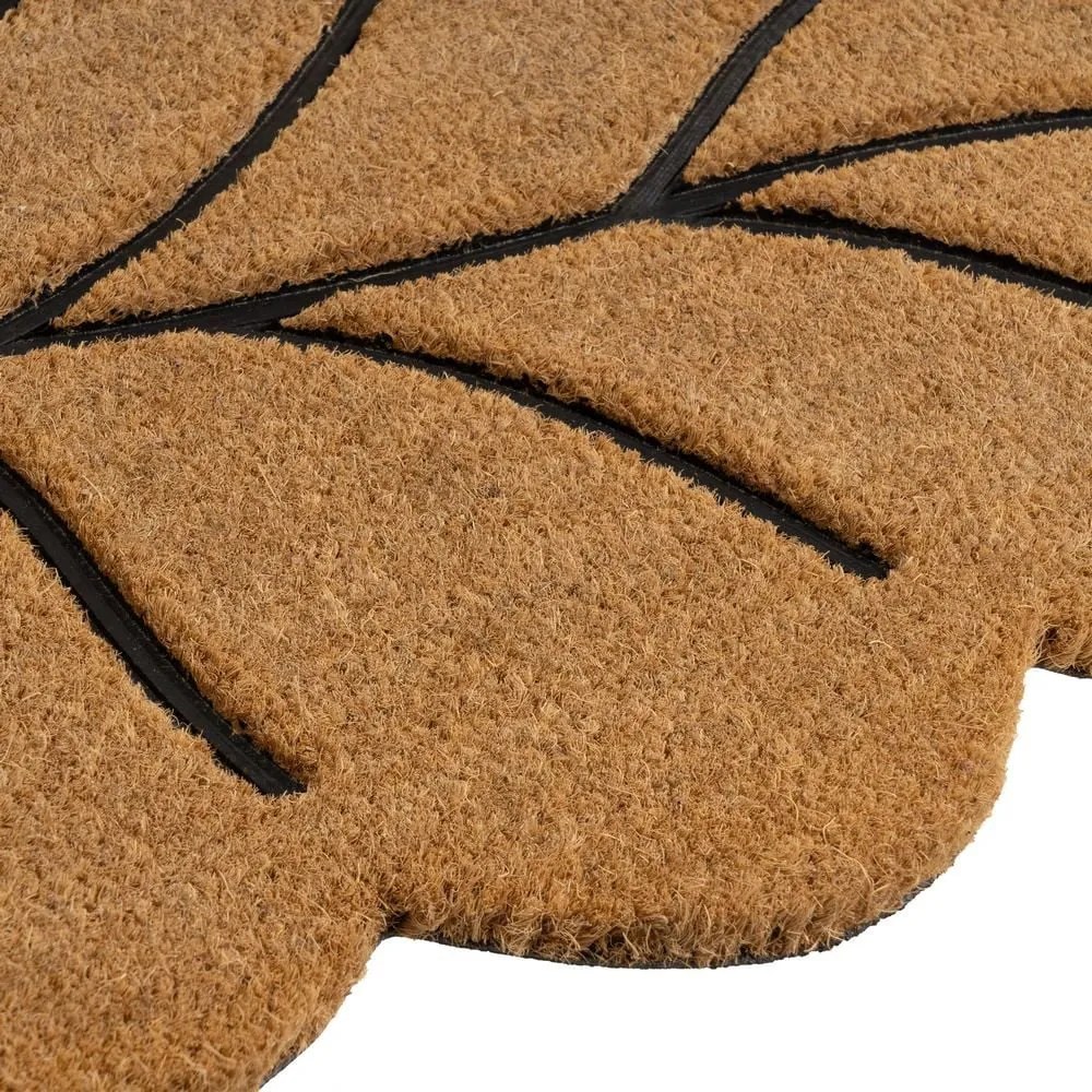 Kókuszrost lábtörlő 45x75 cm Leaf – Casa Selección