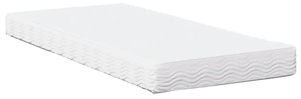 viaszbarna tömör fenyőfa kanapéágy matraccal 90 x 200 cm