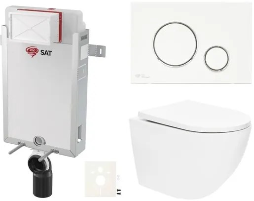 Fali WC szett SAT befalazáshoz SIKOSZTOR6770
