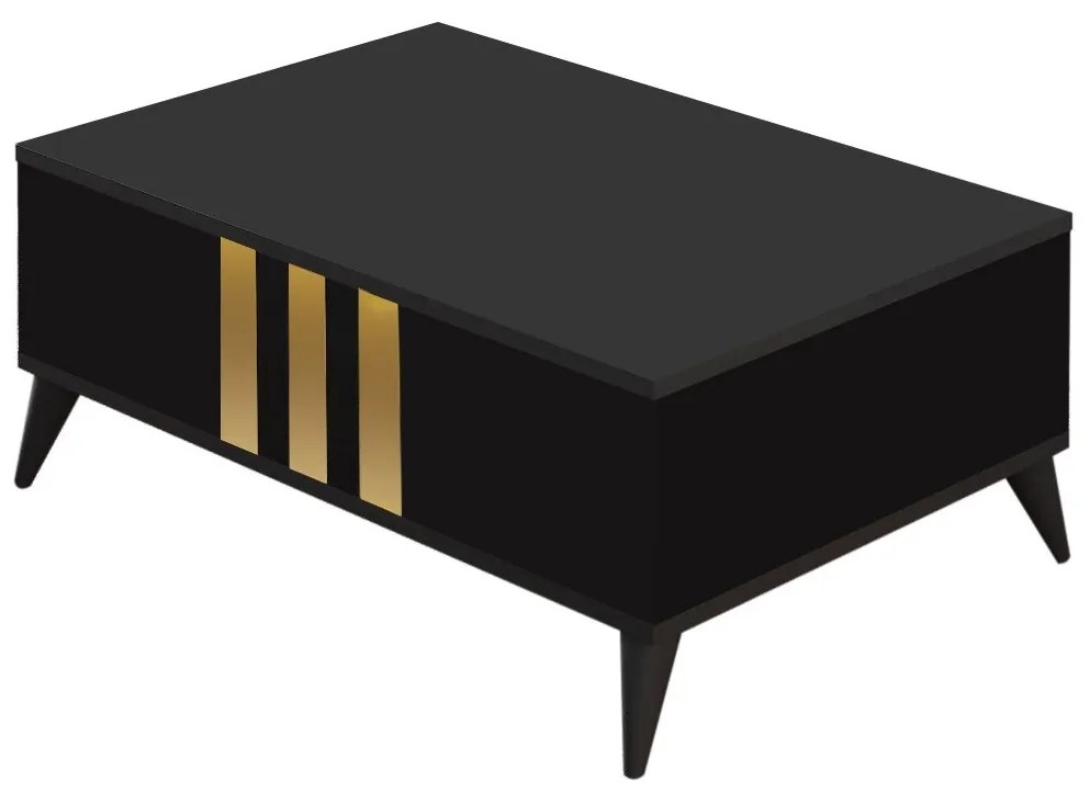 Nappali fal Golden (antracit + fekete). 1072971