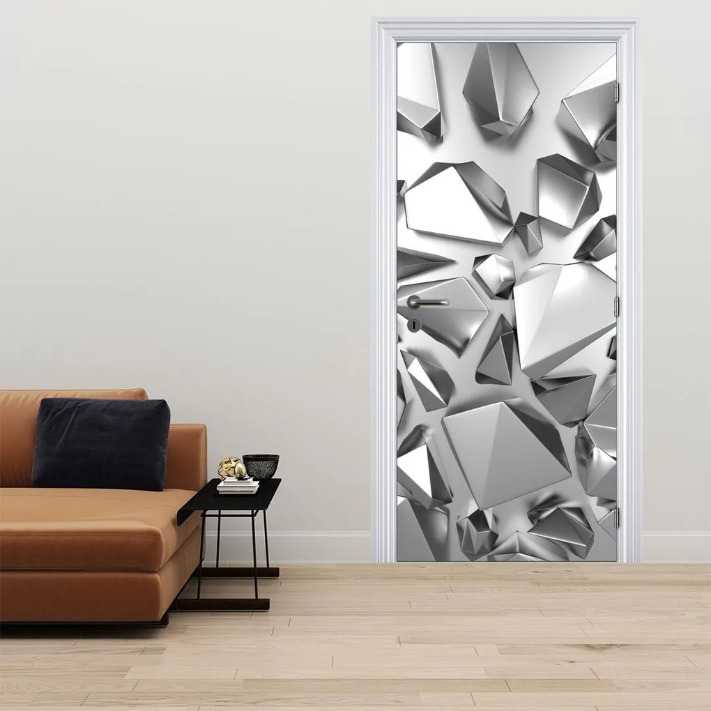 Fotótapéta ajtóra - 3D absztrakció (95x205cm)