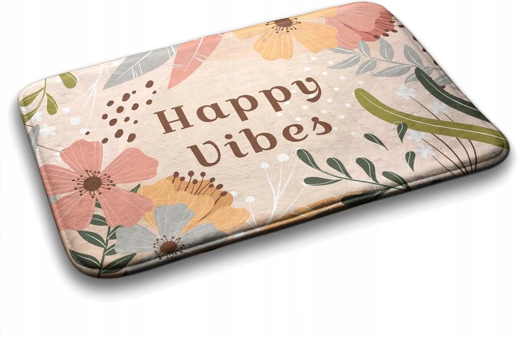 Puha szőnyeg Modern mintás Virágmintás 75x45