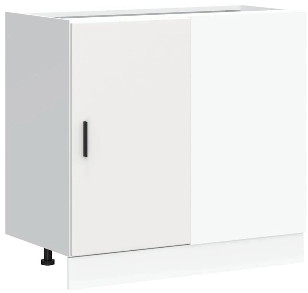 “Lyon” mosdó alapszekrény fehér színű fából készült szekrény