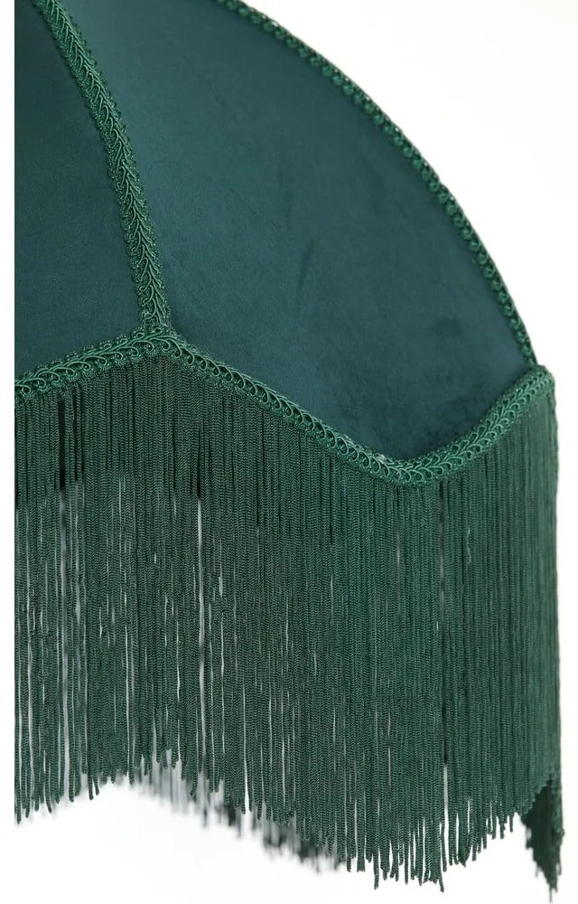 Petróleum színű függőlámpa textil búrával ø 60 cm Malacia – Light &amp; Living