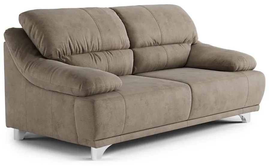 Kétszemélyes RIMINI kanapé, barna színű M321200  MARANELLO 2ER SOFA