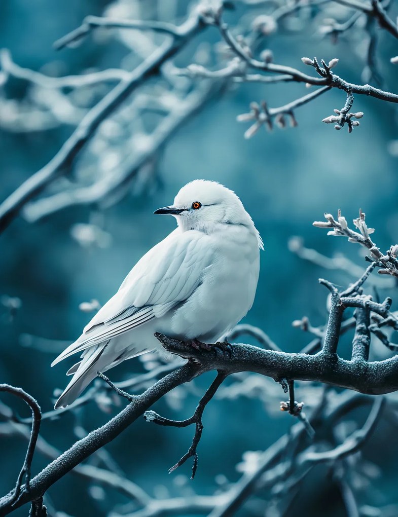 Poszter 50x65cm Gyöngymadár