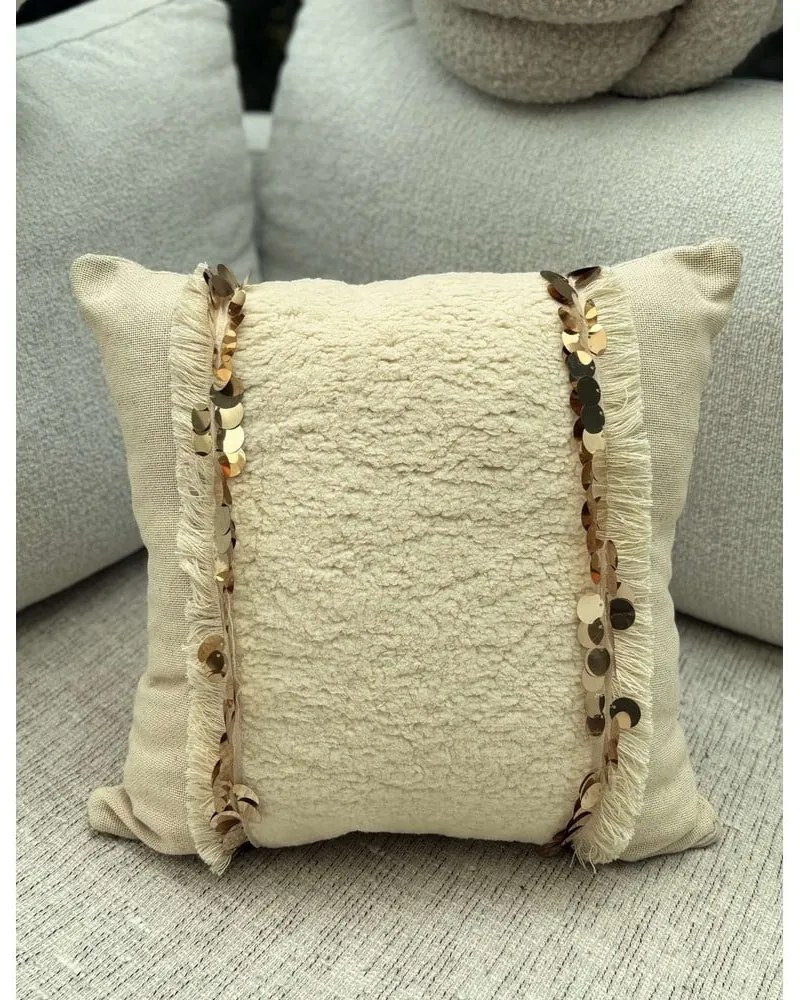 Párnahuzat 43x43 cm Sequins – Mioli Decor