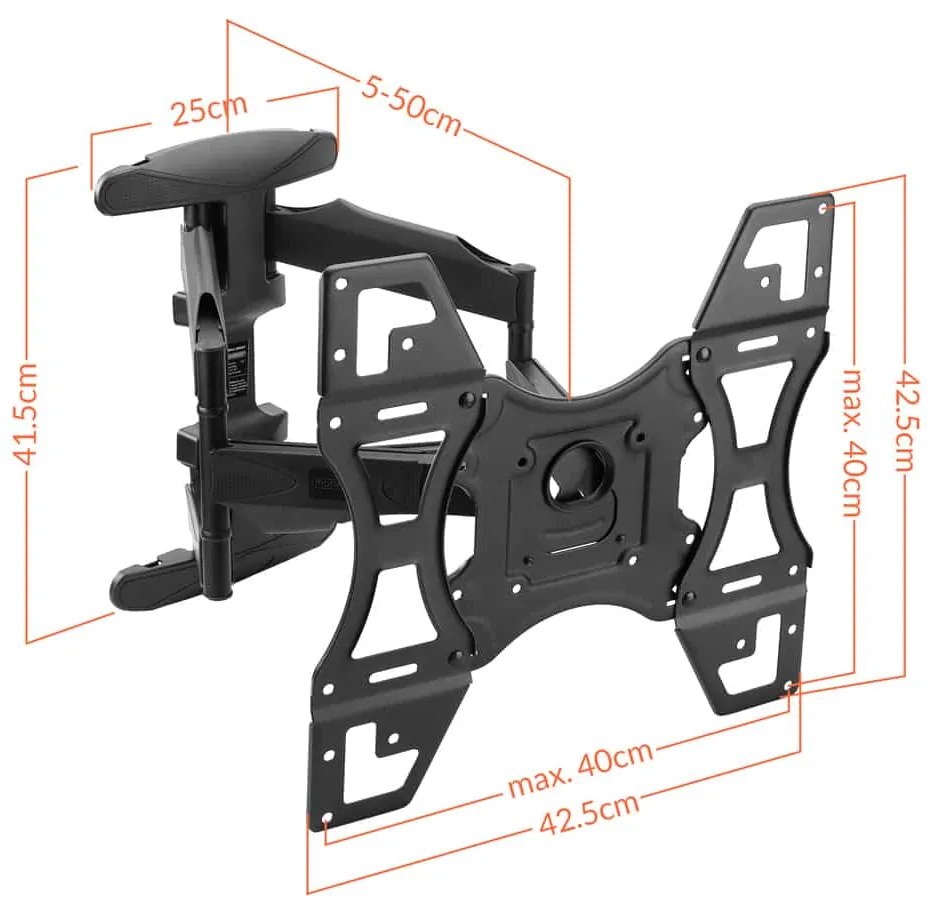 monzana® TV-tartó - VESA 400x400