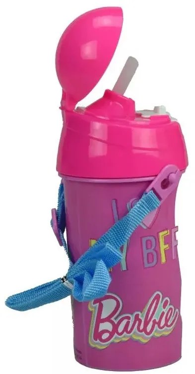 Barbie kulacs sportpalack, rózsaszín 500 ml (Thoughts)