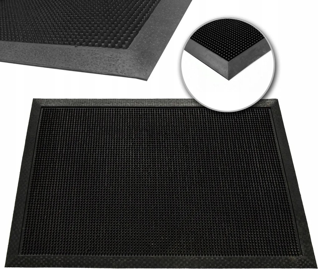 Lábtörlő Gumiszőnyeg Otthoni Ajtó Előtt 40x60