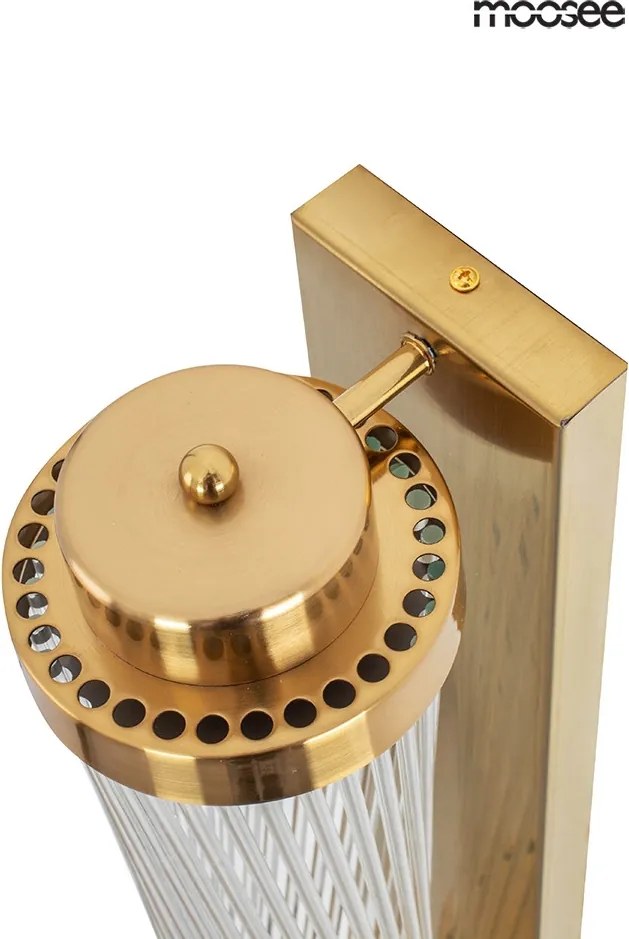 KING HOME MSE010100265 COLUMN Kristály Fali Lámpa Arany E14 IP20