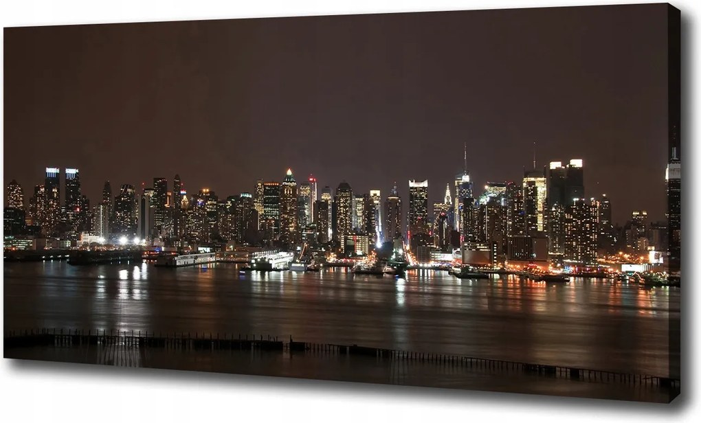 Vászonkép New York éjszaka 100x70 cm