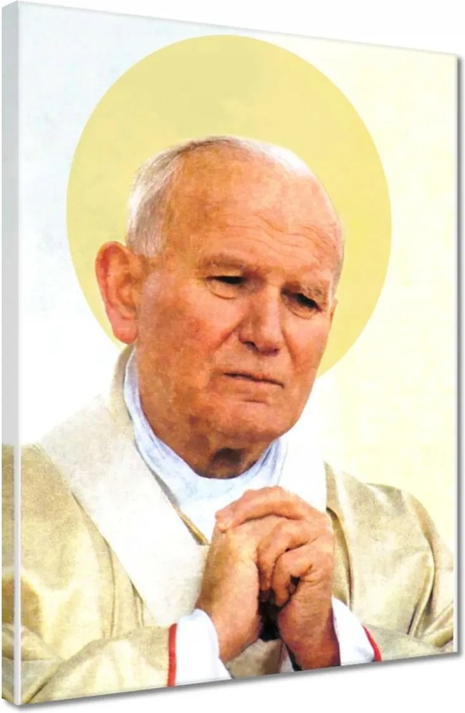 Festmények 30x40 Szent II. János Pál pápa