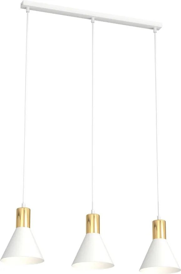 Emibig modern függeszték rosa fehér emi1389/3