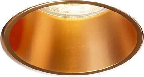 RENDL DAYTONA rögzített lámpa gipsz/szálcsiszolt réz 230V LED GU10 8W