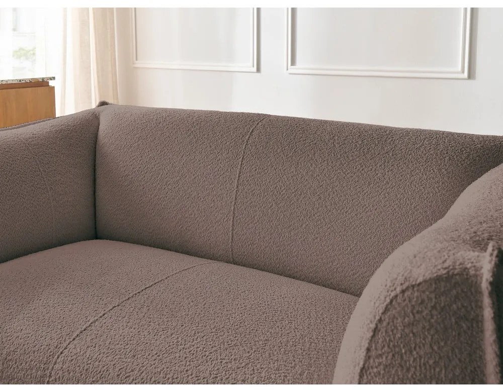 Barna buklé kanapé 170 cm Giorgia – Bobochic Paris