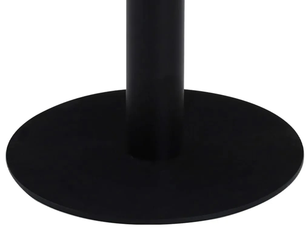 Világosbarna MDF bisztróasztal 60 cm