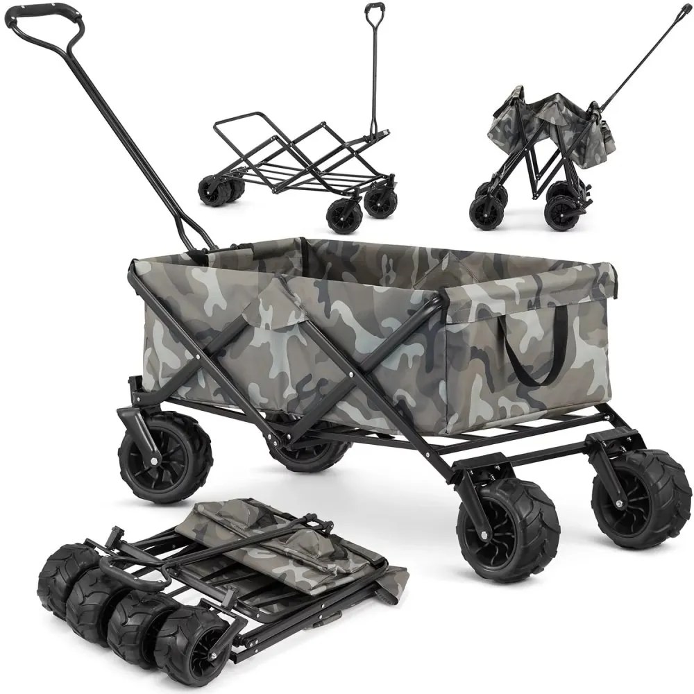 Praktikus összecsukható kézikocsi - álcázva