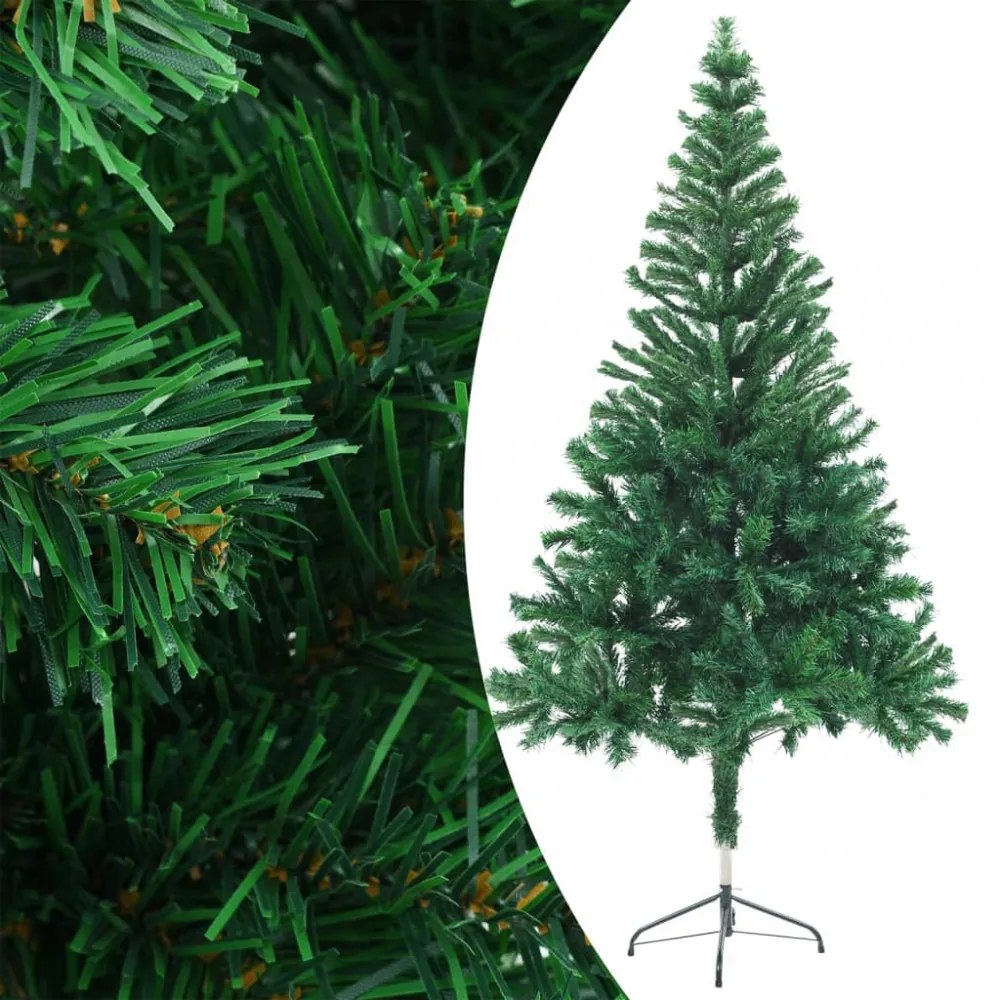 megvilágított műkarácsonyfa 380 ággal gömb szettel 150 cm