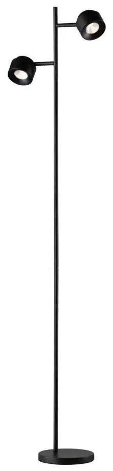 Paulmann 79775 - 2xLED/3W Dimmelhető állólámpa PURIK PANE 230V