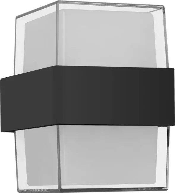 ITALUX OWL-4682-4K MARTI Modern Kültéri Fali Lámpa Fekete LED IP54